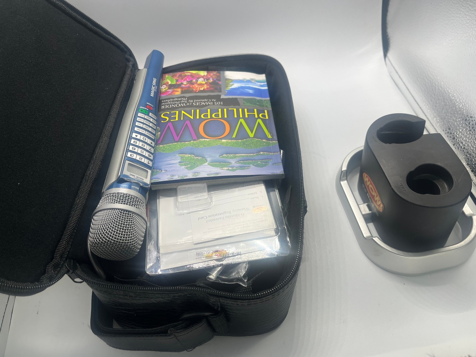 Magic Sing ET12K Wired Karaoke Microphone Tested / Working