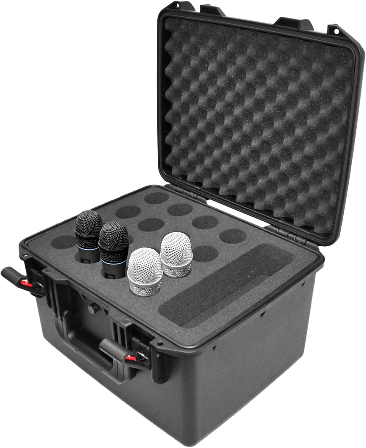 Prox XM-1216MIC Ultronx Plastic Water Tight Molded Travel Case Stores up to (16)