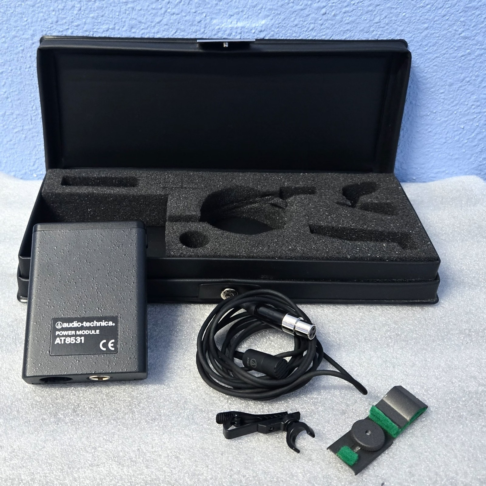 AUDIO-TECHNICA POWER MODULE AT8531 W/ CONDENSER MICROPHONE AT803 ( BINY001B )