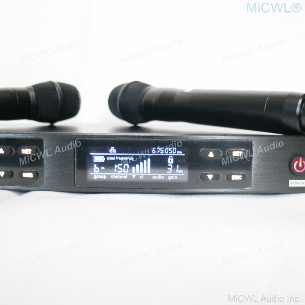 ULXD4D Receiver UR4D+ Wireless Microphone System Gold KSM9 Condenser Capsule MIC