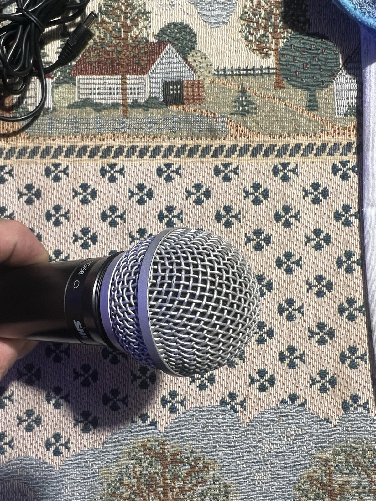 ✅ Shure PG4 S Microphone Radio Complete With Ice Cream PG58 & Microphone Holder