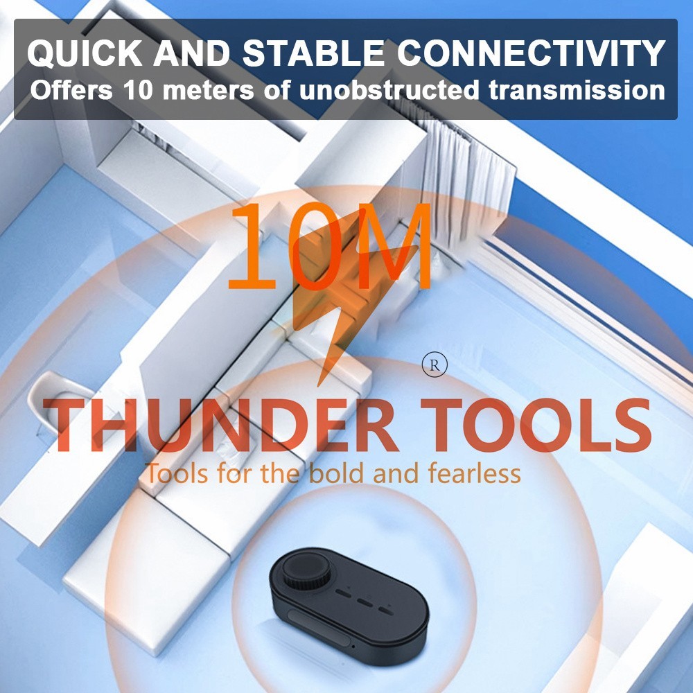 Thunder Tools BT Transmitter and Receiver 2-in-1 BT5.0 Wireless Adapter