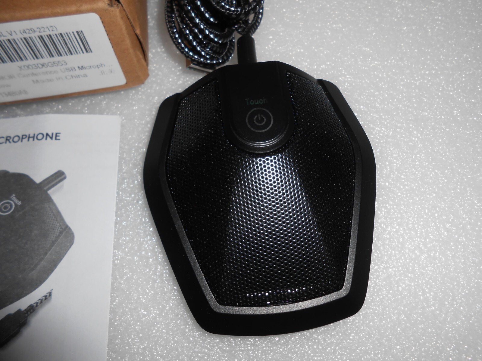 TONOR G11 USB Microphone Omnidirectional Condenser Mic Black