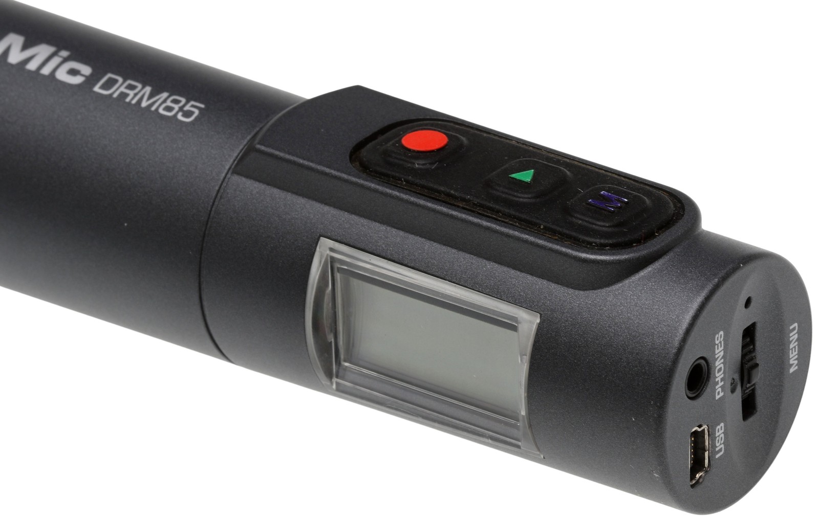 HHB DRM85 Flash Mic ENG Digital Recording Condenser Cordless Microphone USB