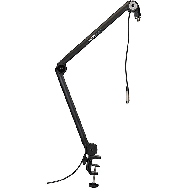 HyperX DuoCast Condenser Microphone – Black (4P5E2AA) And Gator Mic Arm