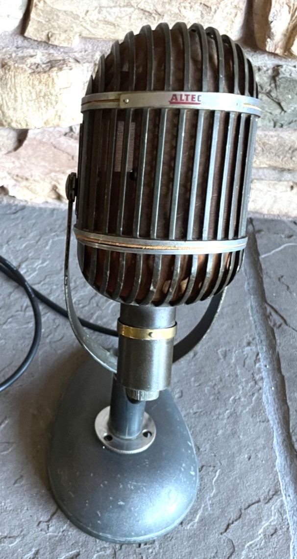 Western Electric 639B Multi Pattern Vintage RIBBON Microphone Working Well ALTEC