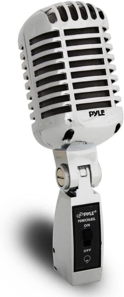 Vintage Retro Unidirectional Cardioid Microphone Xlr Wired Live Stage Studio Mic