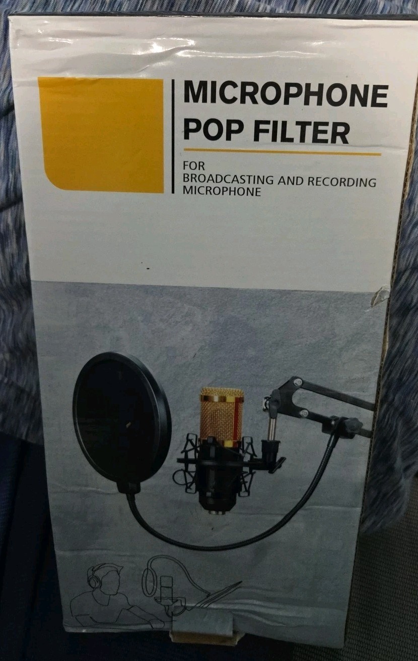 Microphone Pop Filter for Broadcasting And Recording Free Shipping