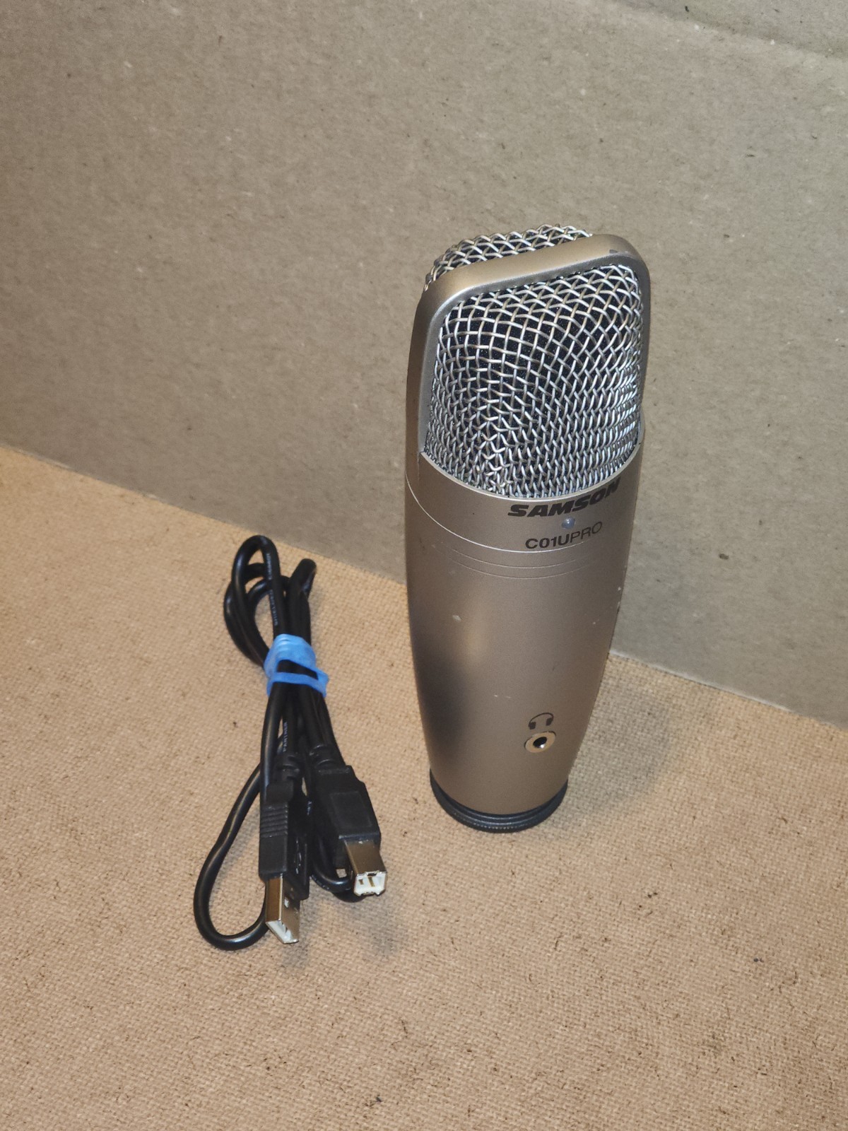 Samson C01UPRO USB Studio Condenser Microphone With USB Cable C01U PRO