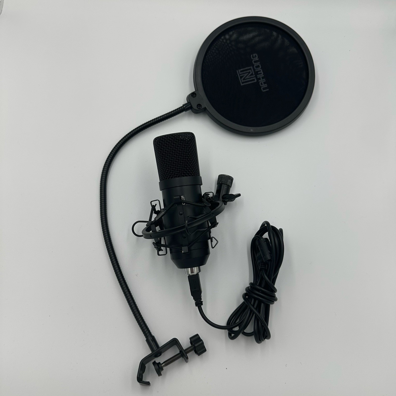 USB Microphone for PC NAHWONG Professional 192KHz/24Bit Condenser Recording READ
