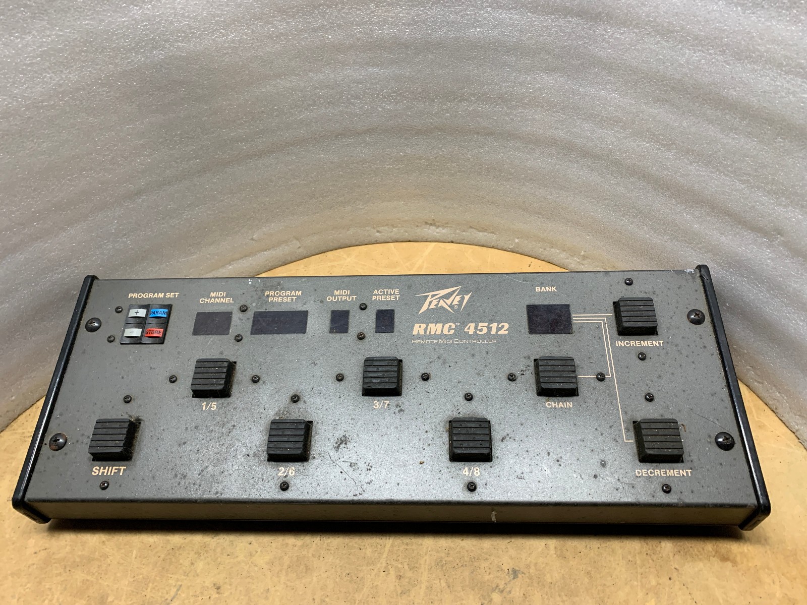 PEAVEY RMC 4512 MIDI CONTROLLER- MAKE OFFER! NON- FUNCTIONING- PLEASE READ!