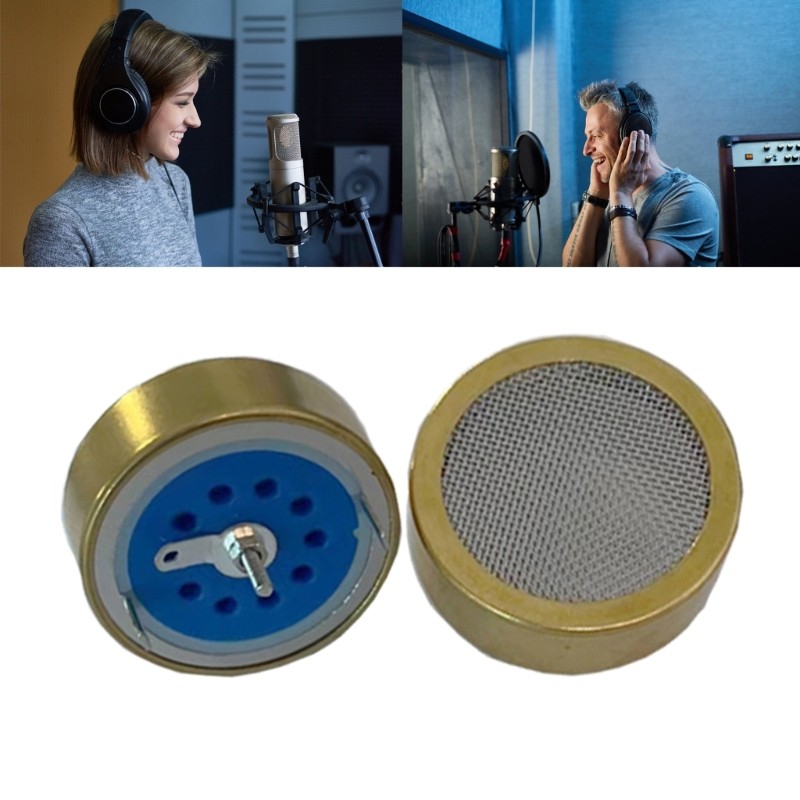 Professional Sound Recording Solution 25mm Condenser Mic Copper Cores Diaphragm