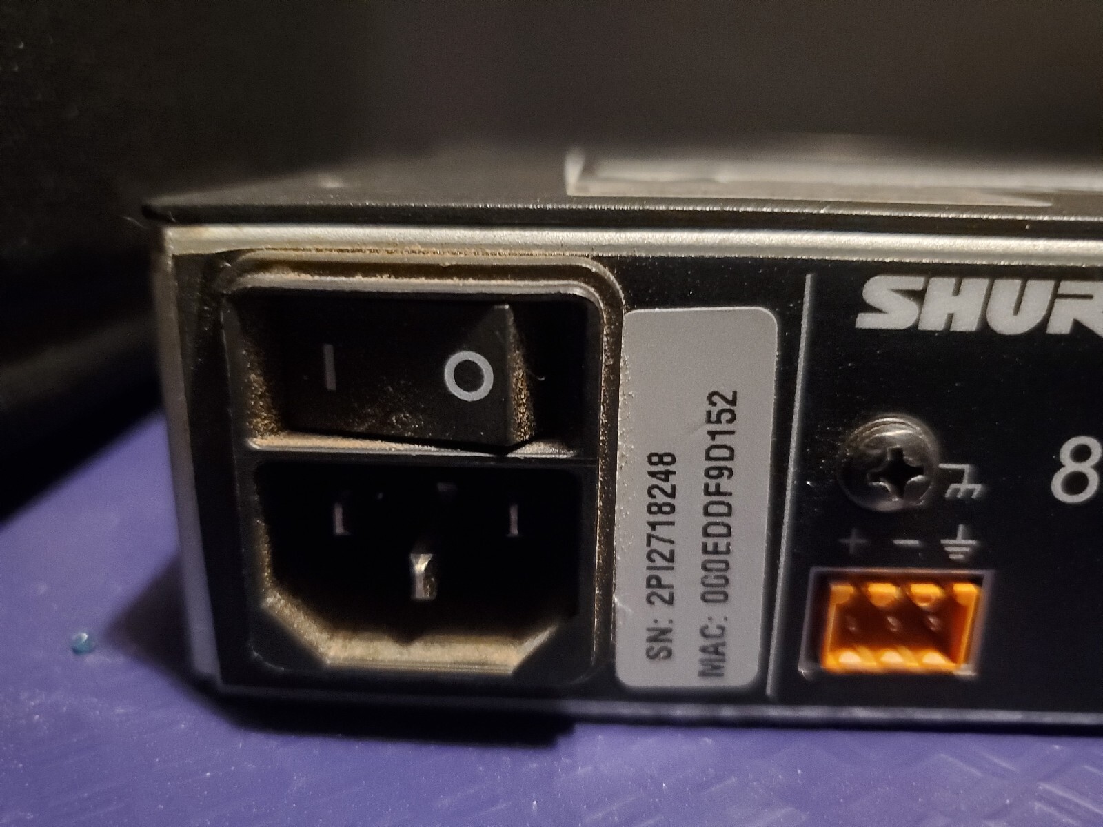 Shure MXWAN18 Microflex Wirelss Audio Network Interface Module