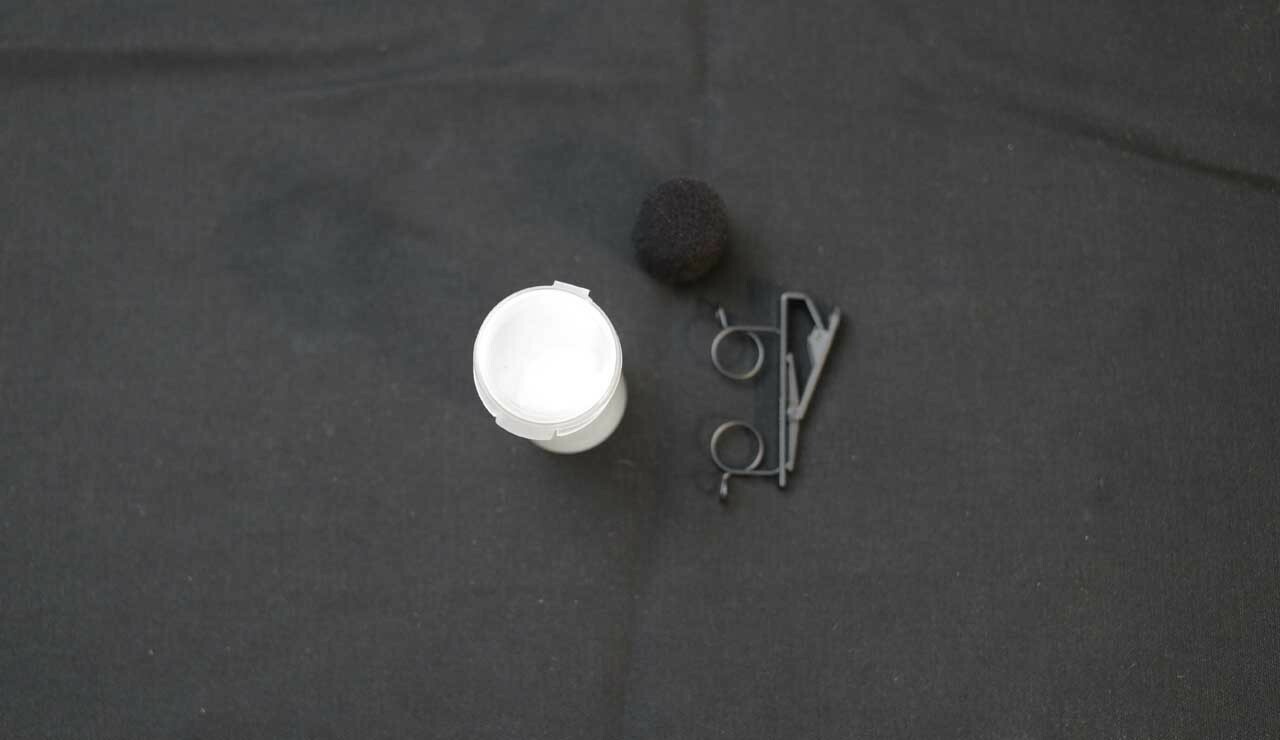 Shure Wl185 Condenser Cable Professional Microphone * Used Once*