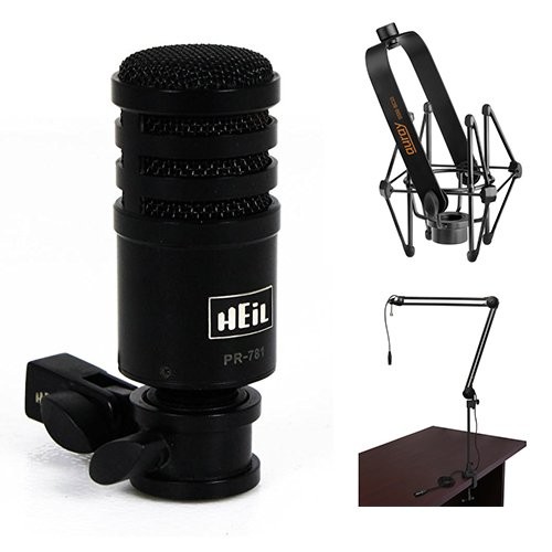 Heil PR781 Orginal Performance Studio Microphone with Suspension Shockmount