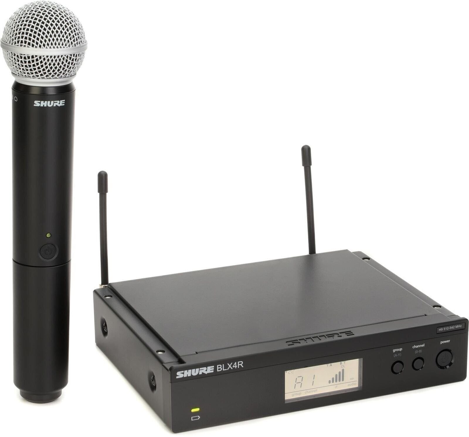 Shure BLX24R/SM58 UHF Wireless Microphone System – Perfect for Church, Karaok…
