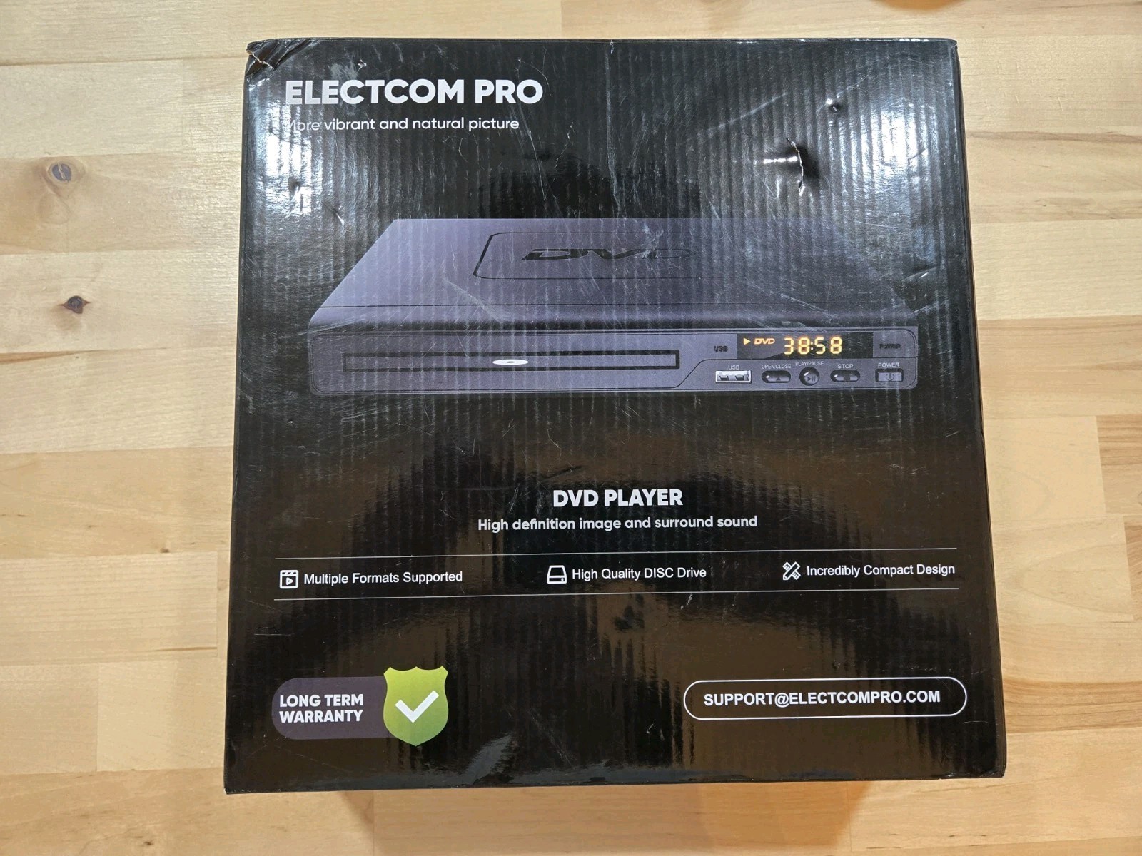 DVD Player Electrom Pro NEW