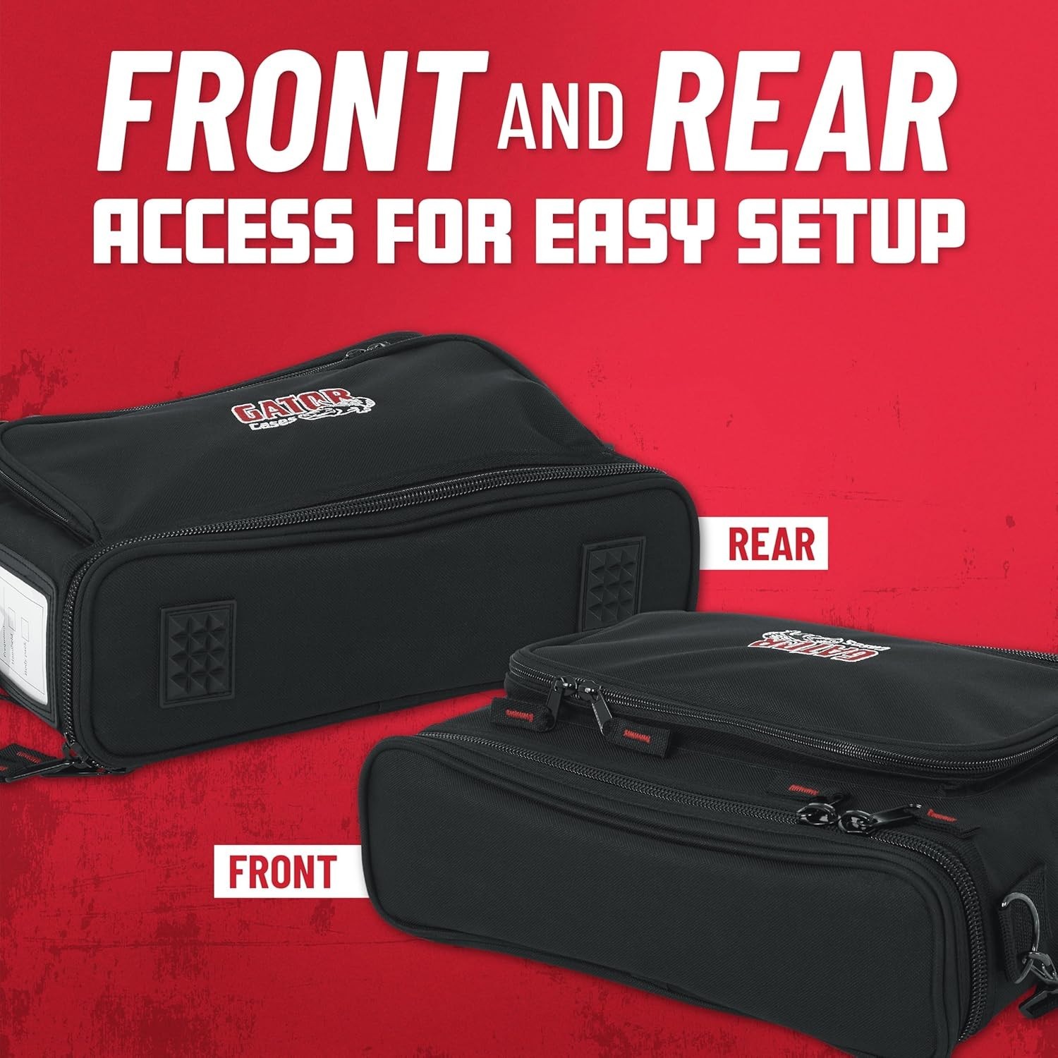 Padded Nylon Carry Bag for Single Wireless Microphone System – Secure Transport