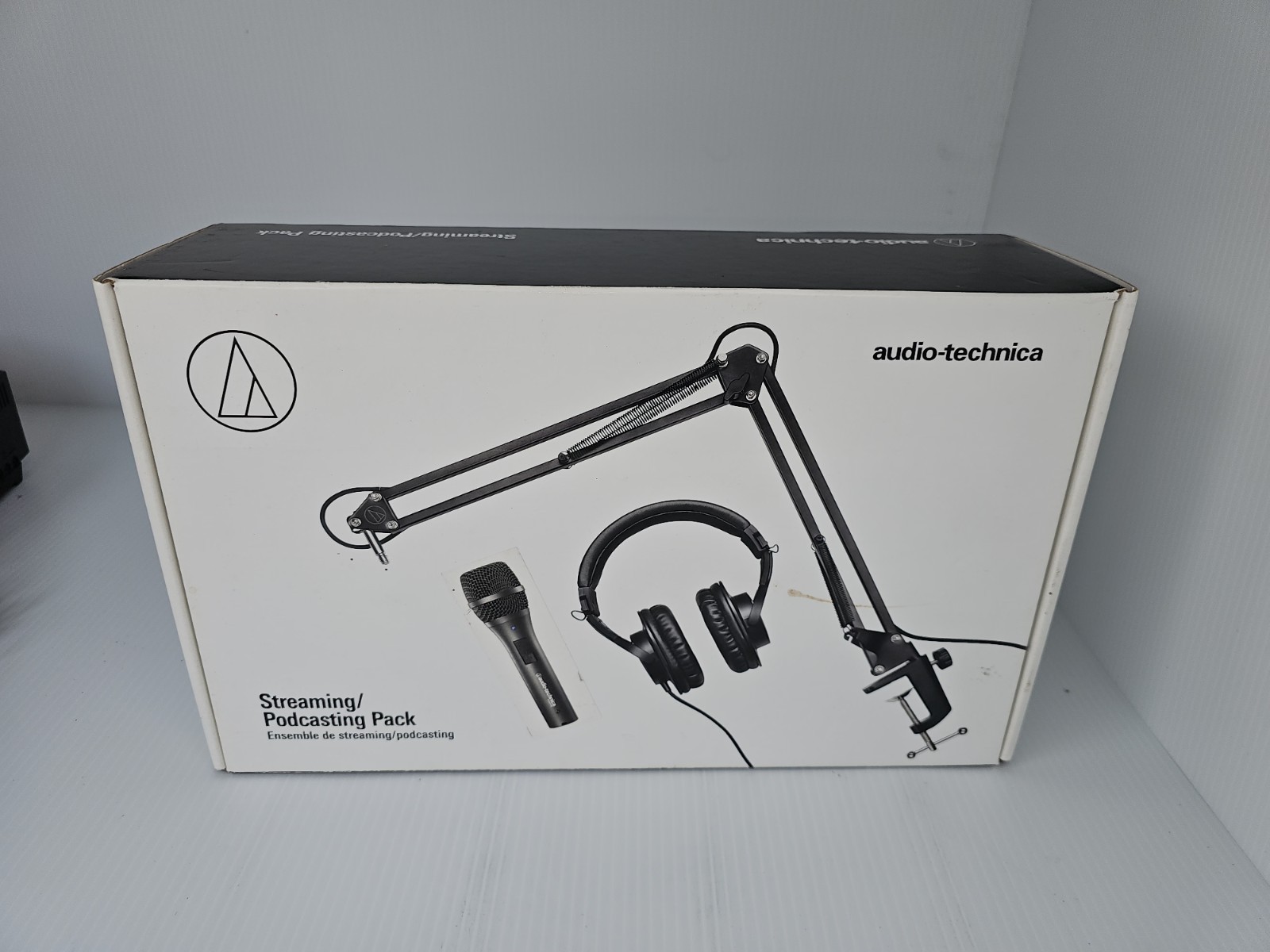 Audio-Technica AT2005USB Microphone Pack with ATH-M20x, Boom Mini-USB Cable