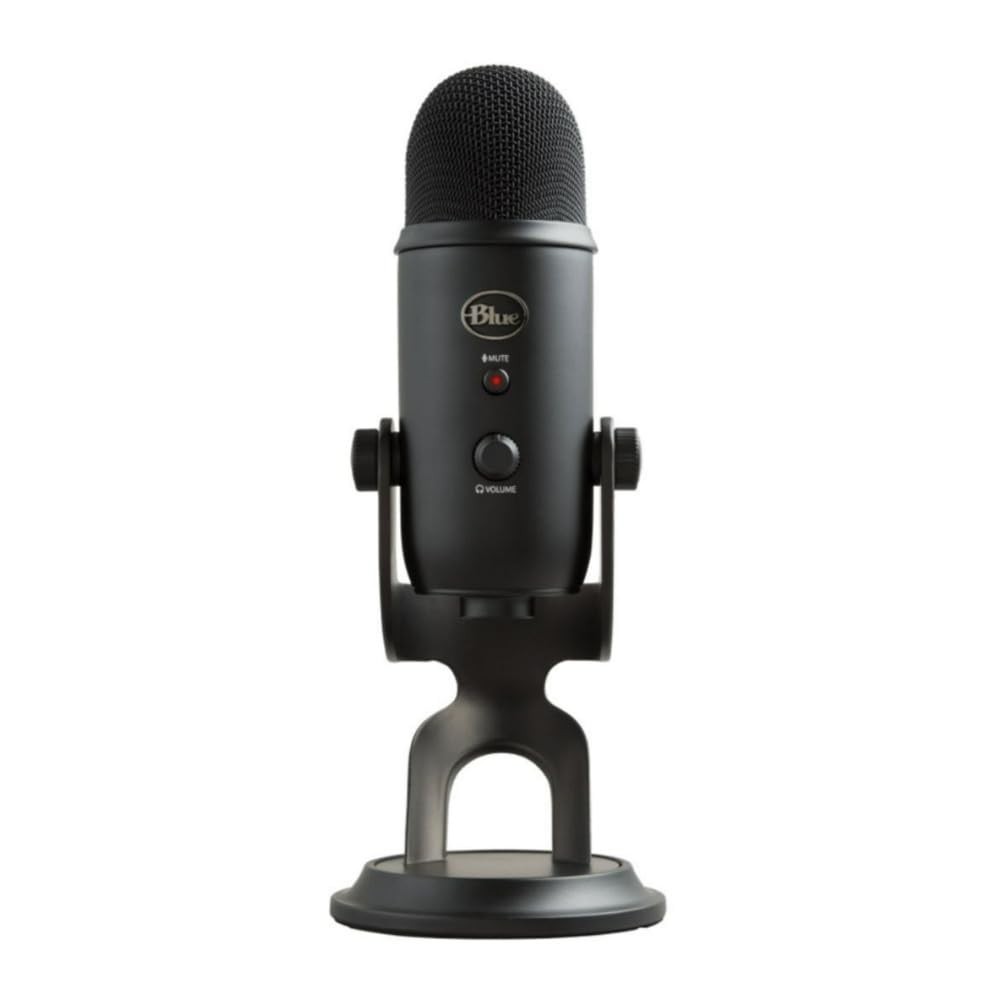 Blue Microphones – Pro Streamer Pack with Blue Yeti USB Microphone & Logitech