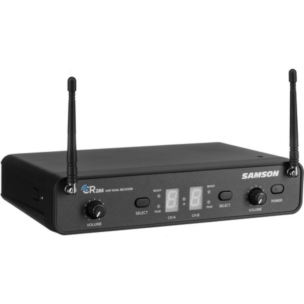 Samson Concert 288 Dual-Channel Wireless Handheld Microphone System with Q6 Caps
