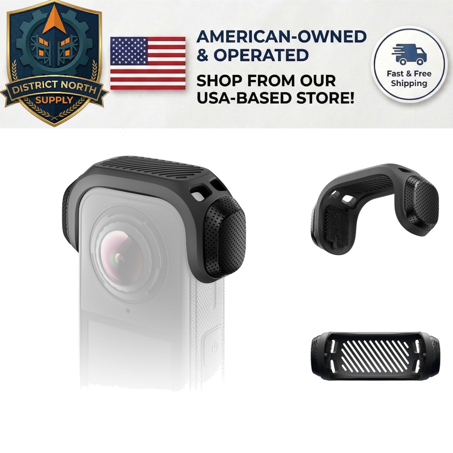 Invisible X4 Air Mic Windshield with Acoustic Foam Inserts for Ultimate Clarity
