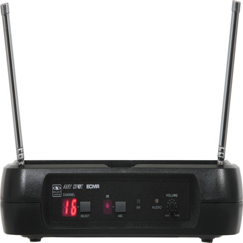 Galaxy Audio ECMR/52LVD Wireless Lavalier Microphone System Band D 584-607 MHz