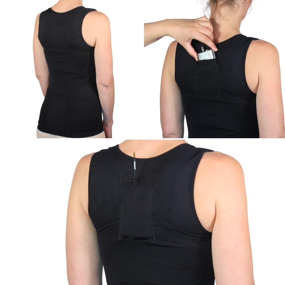 URSA Vestie Medium Black 4 Transmitter 3 Mic Pouches