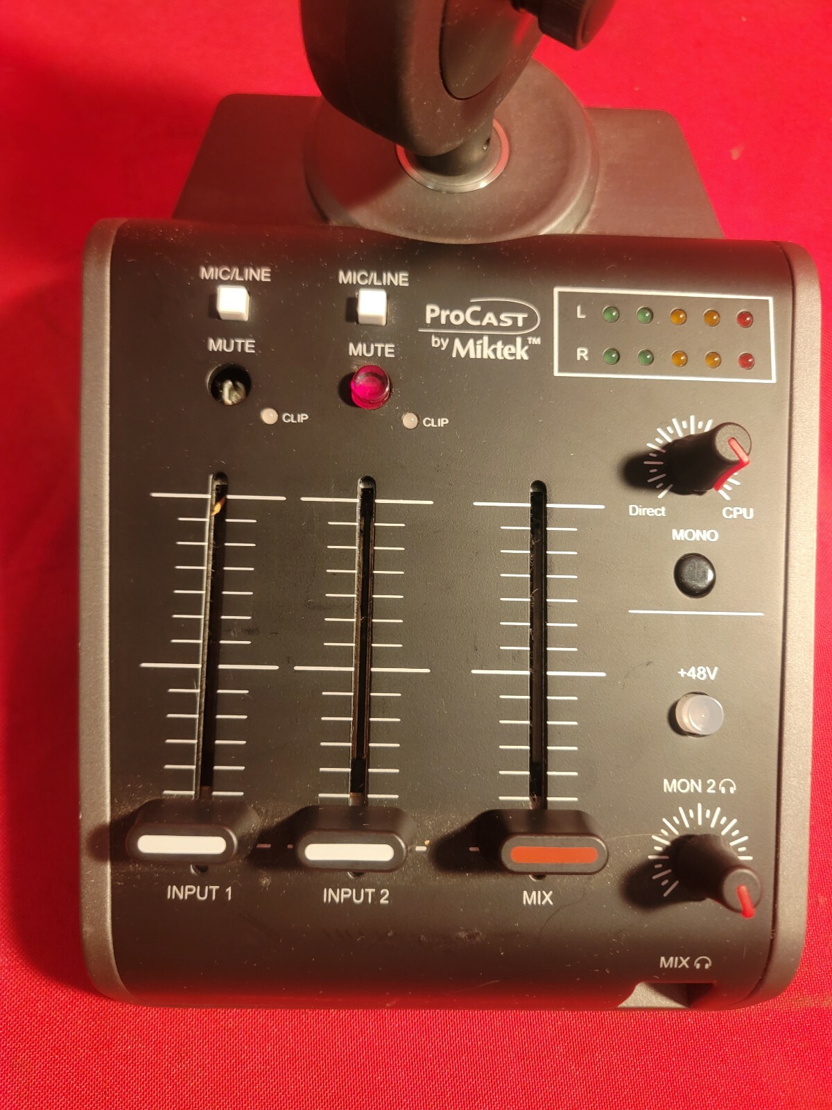 Miktek Audio ProCast SST – USB Microphone with Broadcast Mixer