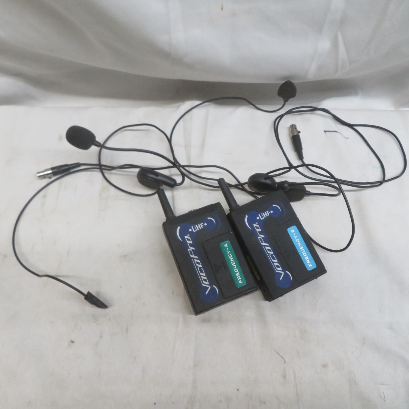VocoPro UHF-BP1 Frequency-G Wireless Headset Microphone & Bodypack – UHFBP1G