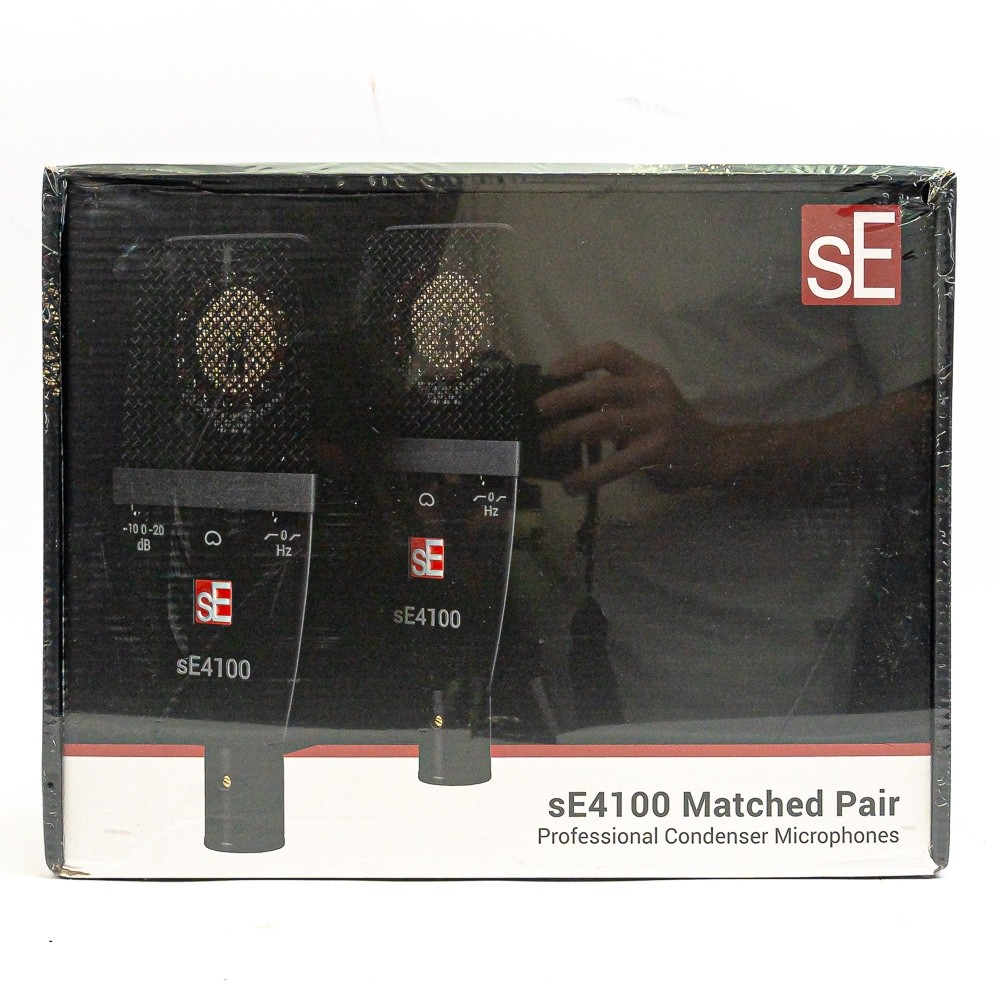 sE Electronics sE4100-U Large Diaphragm Condenser Microphones Matched Pair – NEW