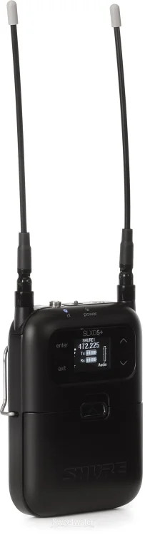Shure SLXD15+/85 Wireless Bodypack System with WL 185 Lavalier Microphone – G57