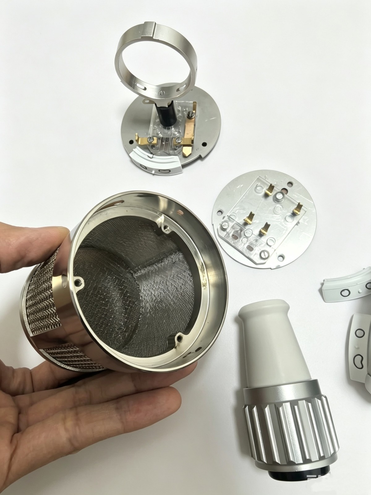 Metal Housing Kit for TELEFUNKEN U47 Microphone, Aftermarket Modification Parts