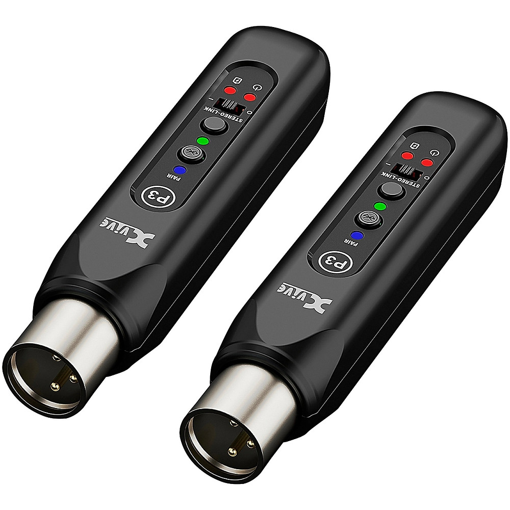 Xvive Bluetooth Audio Receiver With Two P3 Bluetooth Audio Receivers Refurbished