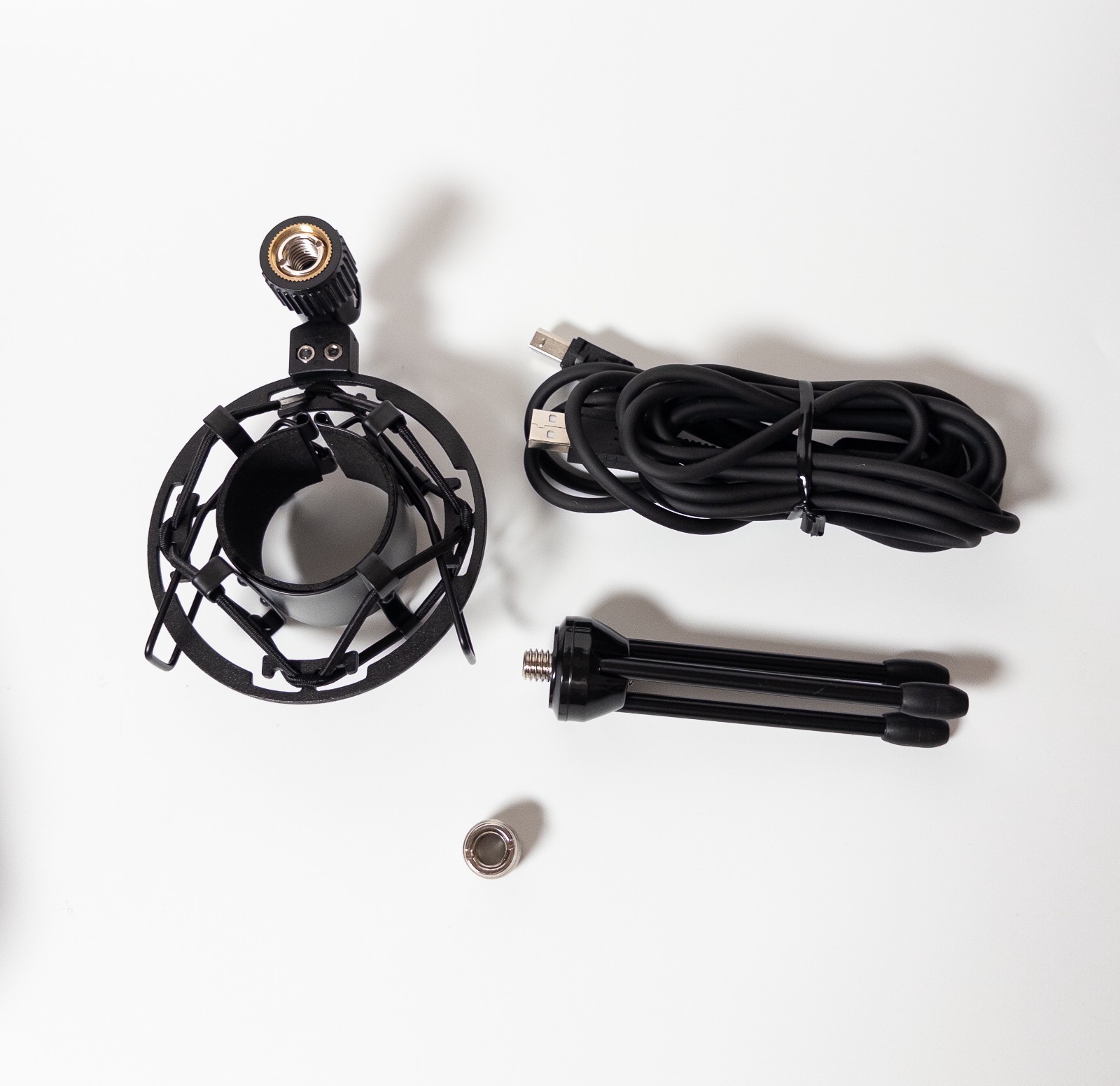 Marantz MPM-2000U USB Condenser Microphone w/ Shock Mount Case Cable Tested