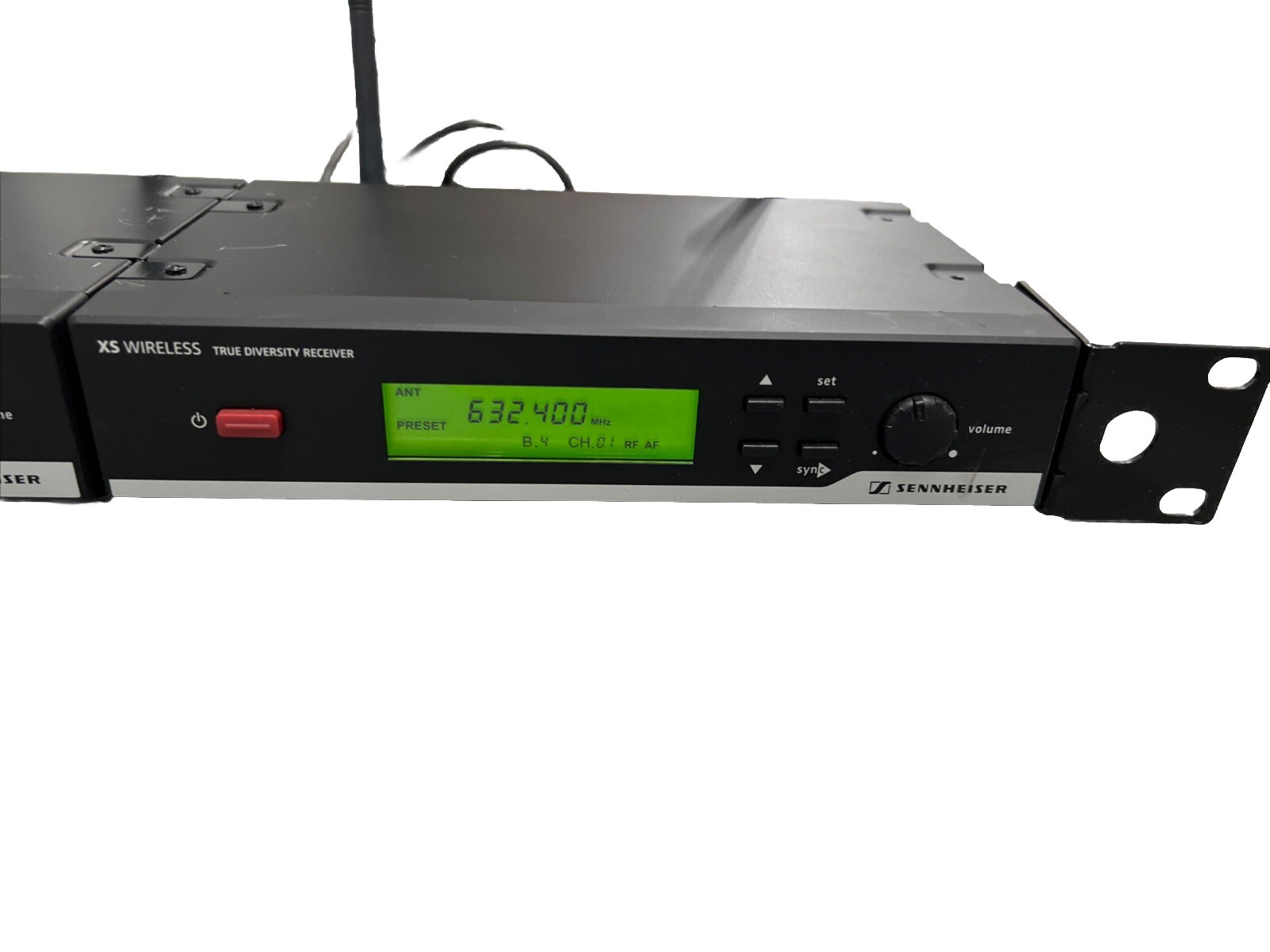 Lot Of(2) Sennheiser XS EM 10 Wireless True Diversity Receiver RANGE 614-638 MHz