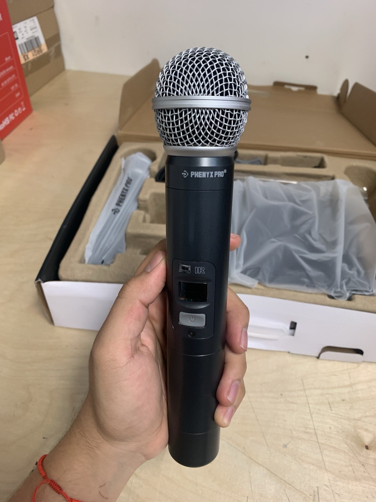 Phenyx Pro PTU-71 2B UHF Dual-Channel Wireless Headset Microphone System USED