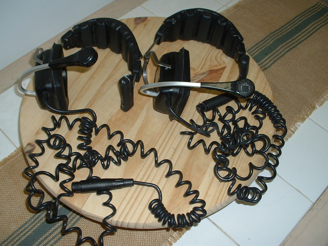 1 pair, Telex PH-1 Full Cushion Single Sided Headset, 4pin XLR, great condition