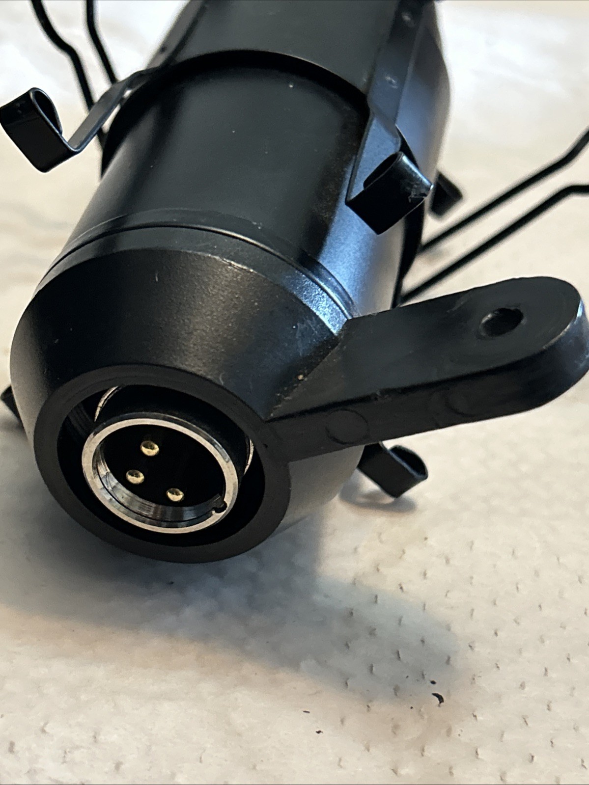 MCA SP1 Black Condenser Microphone With Rotating Mount Attachment
