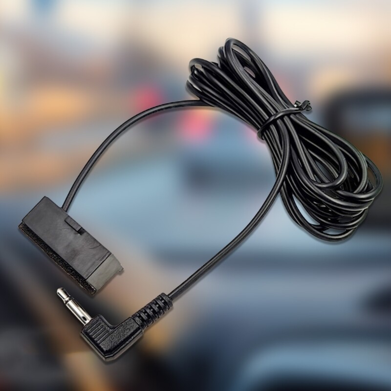 3.5mm Head Car Navigation Microphone Mini Corded External Microphone With 300cm