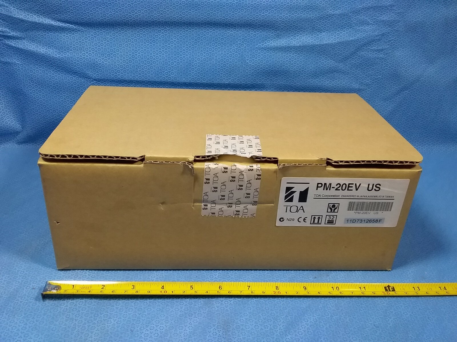 1, Toa Electronics, PM-20EVl, 11D731265af Paging Microphone , Skbawa-s022a-mr