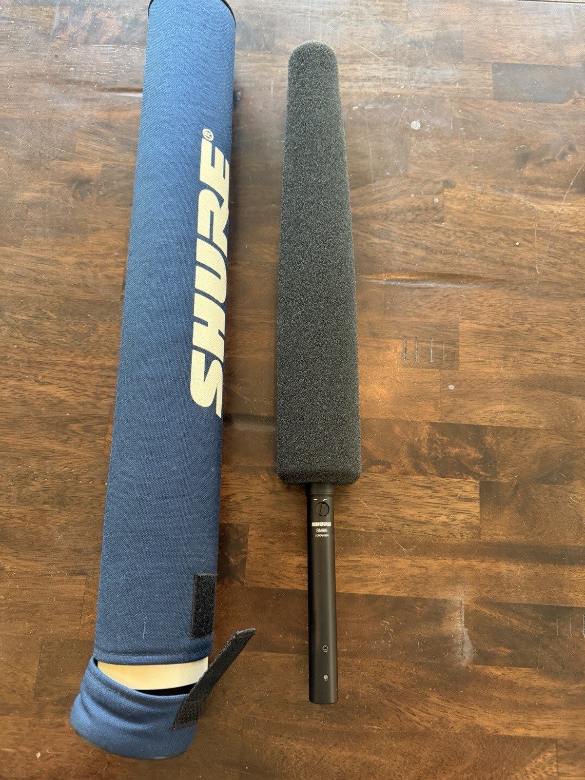 SHURE SM89 Shotgun, Condenser Microphone With Case ￼