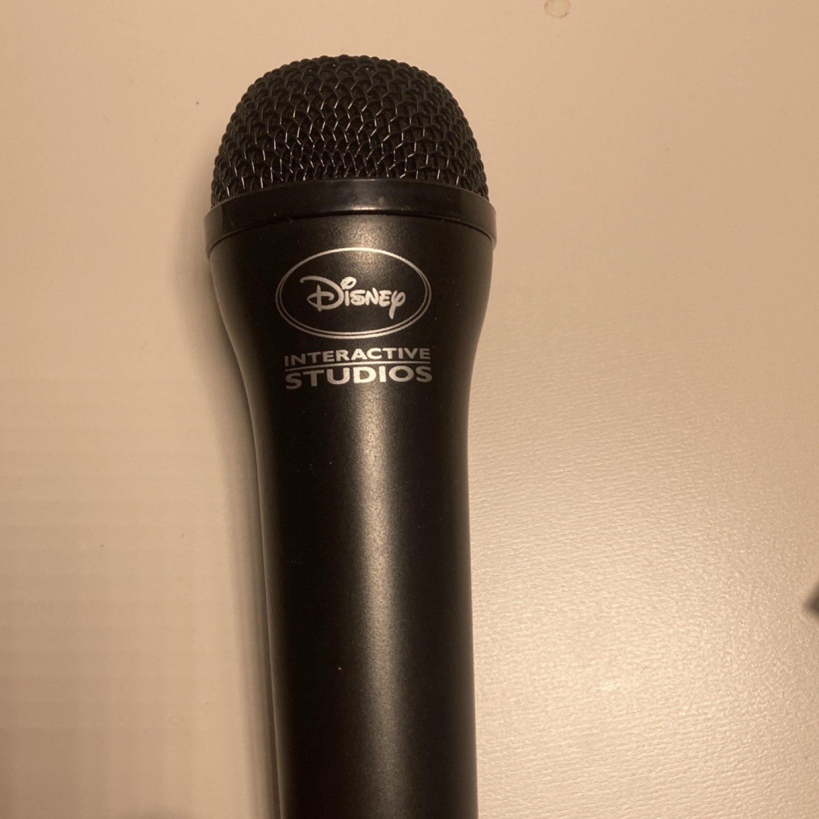 Disney Interactive Studios Handheld USB Microphone On/Off Switch Black E-UR20