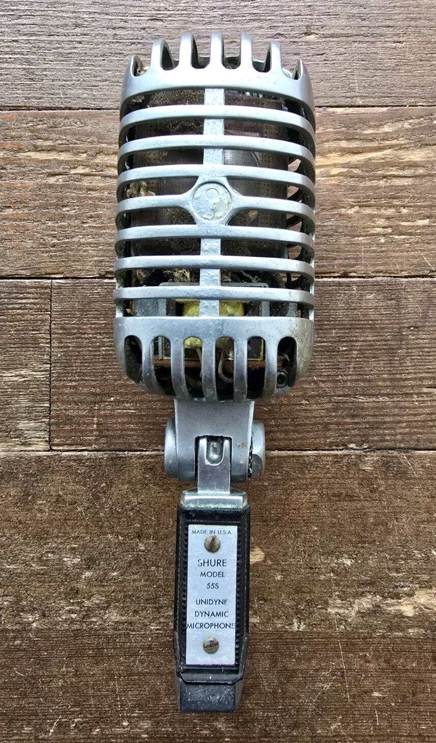 Shure Microphone 55S As Is Parts Non Working