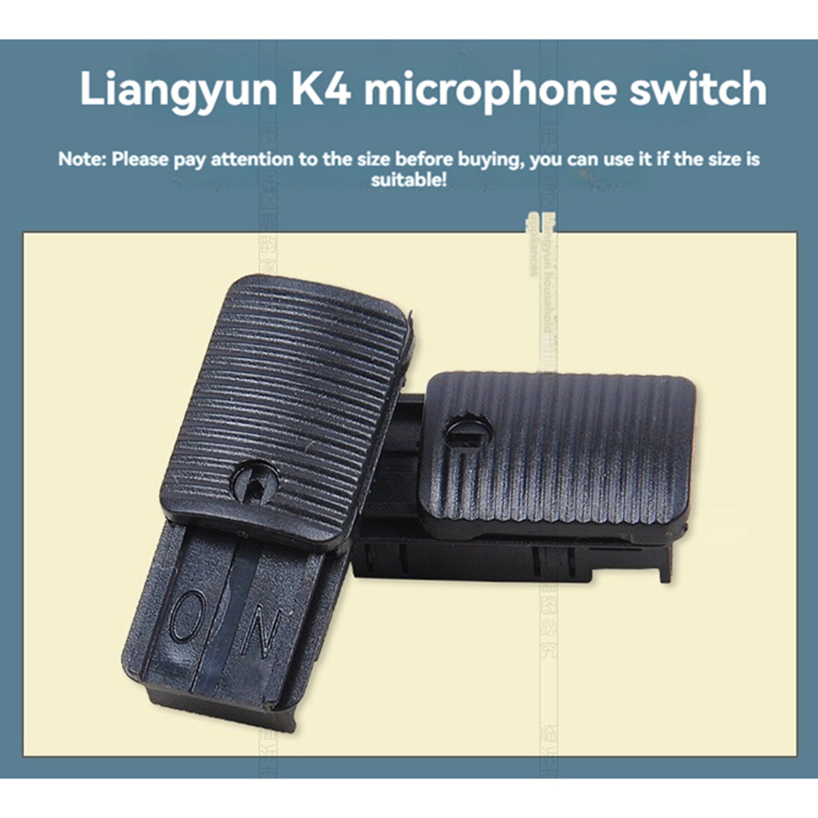2/4/6/8PCS Magnetic Switch KTV Wired Microphone Switch Replacement Accessories