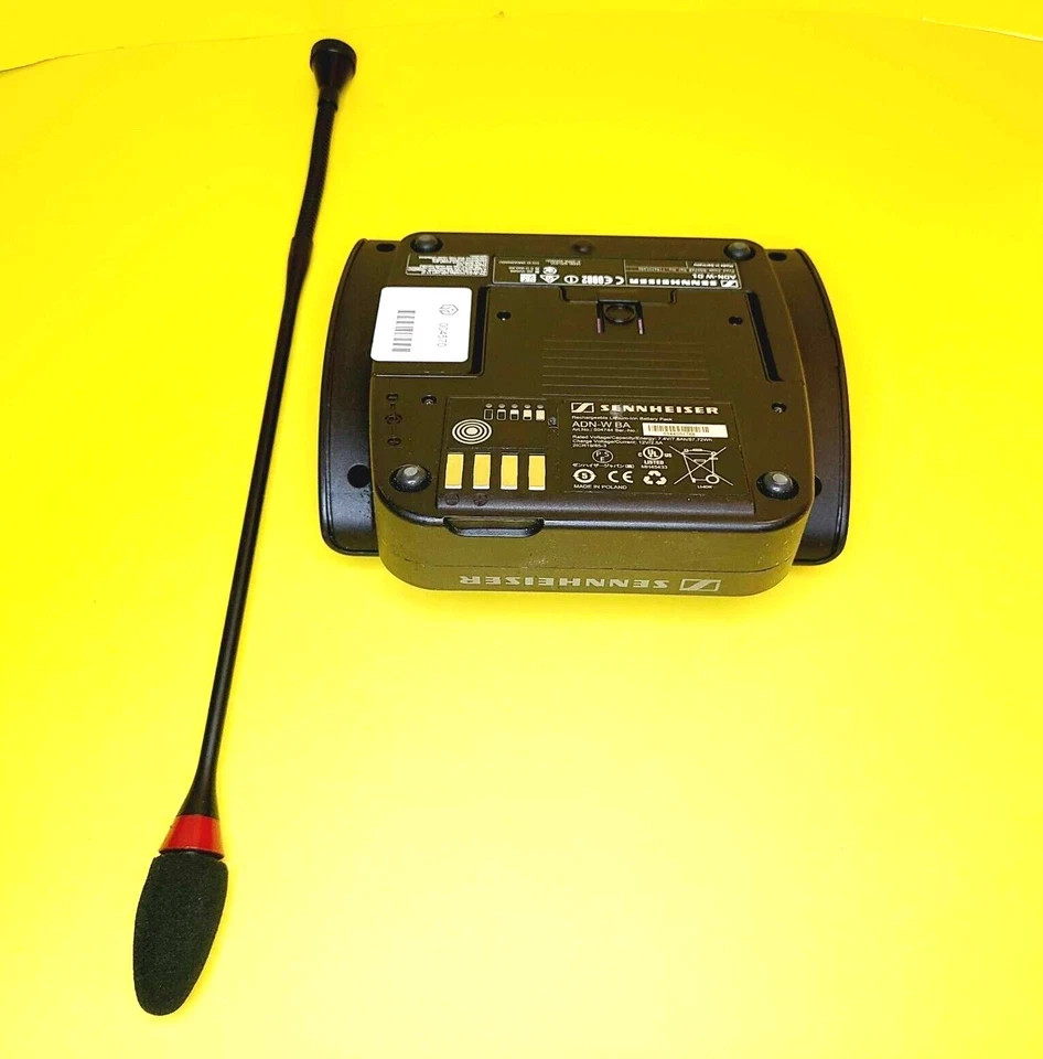 SENNHEISER ADN-W D1 WIRELESS DELEGATE GOOSE NECK + MICROPHONE + BATTERY ADN-W BA