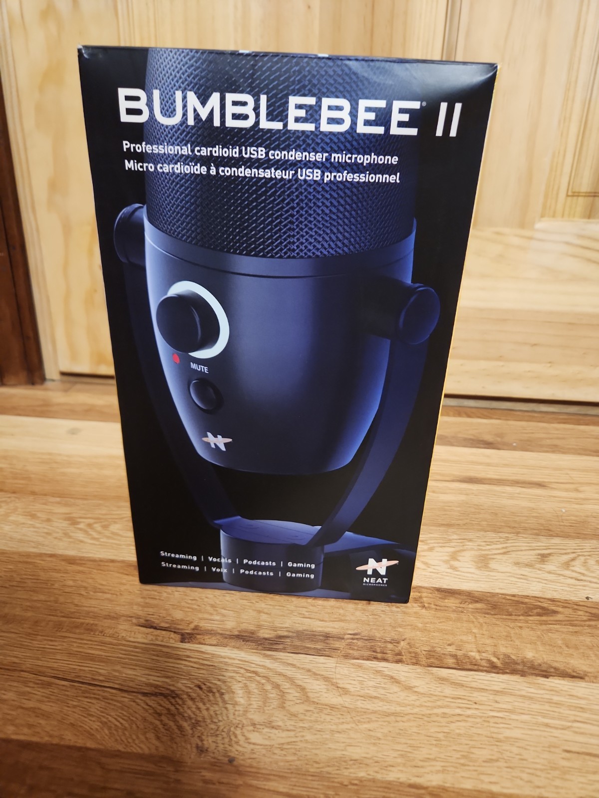 Neat Bumblebee II Condenser Cardioid Microphone – Black
