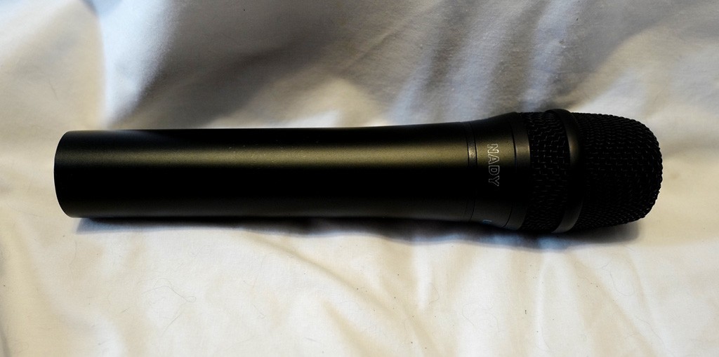 NADY UH-3 Hand Held Wireless Microphone – Good Condition, clean battery area