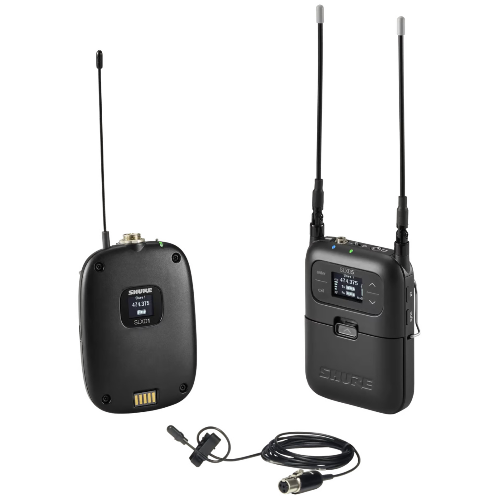 Shure SLXD15/DL4B Lavalier Wireless Microphone System, G58 Band