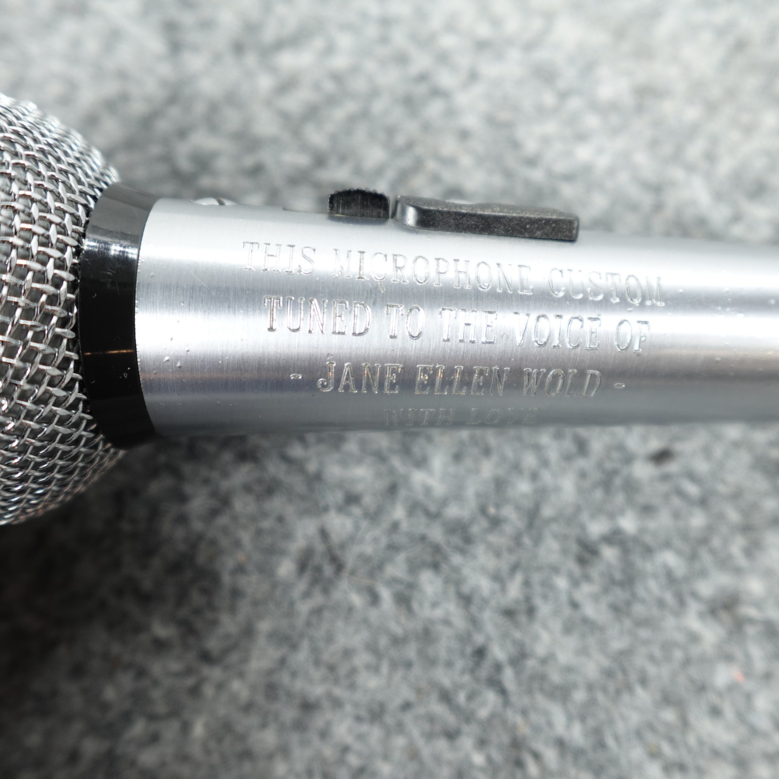 Shure Microphone PE 585 Unisphere A Dynamic W/ 18′ Cable ¼ Jack Works USA VTG🔥